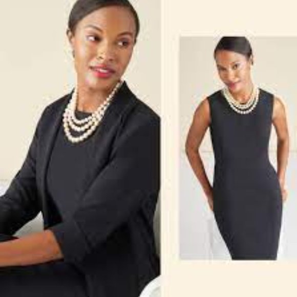 Kasper Separates Ladies (2) Piece Dress/Blazer Suit Set - Picture 4 of 17